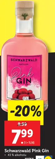 Schwarzwald Pink gin