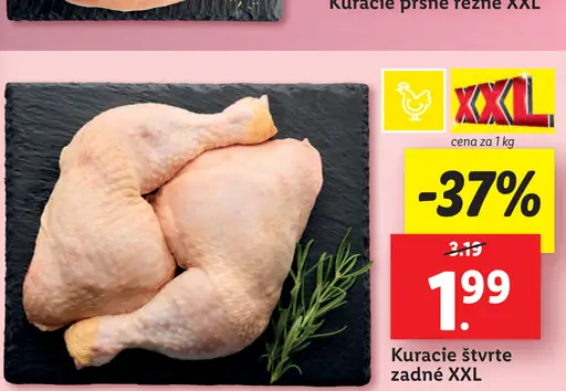 Kuracie prsíčka XXL