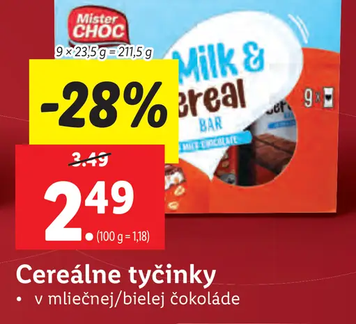 Cereálne tyčinky