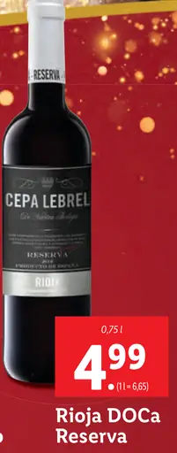 Rioja DOCa Reserva