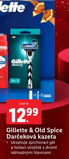 Gillette & Old Spice Darčeková kazeta