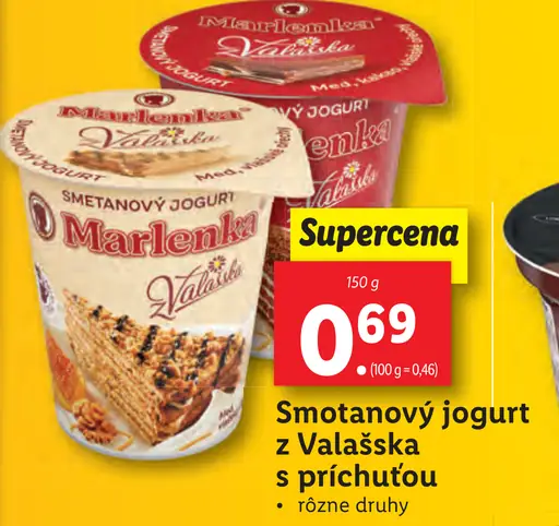 Smotanový jogurt z Valašska