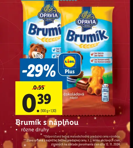 Brumik s náplňou