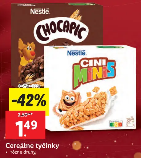 Cereálne tyčinky