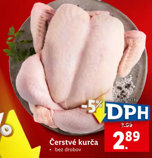 Čerstvé kurča