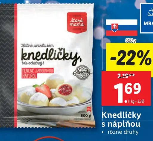 knedlíčky s náplňou