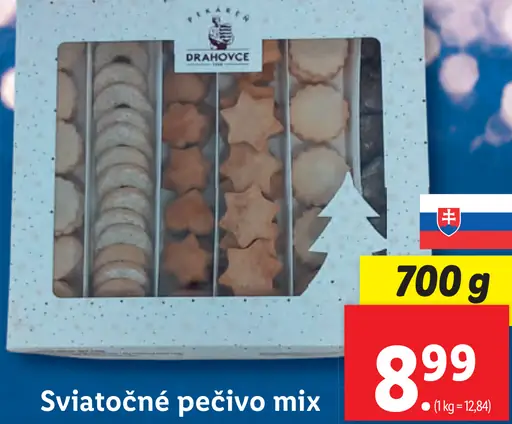 Sviatočné pečivo mix