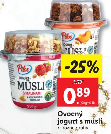 Jogurt s Müsli