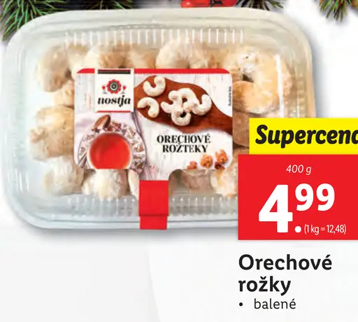 Orechové rožky