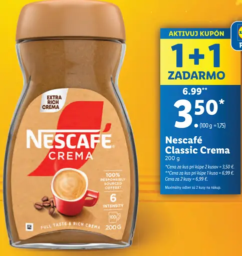 Nescafé Classic Crema