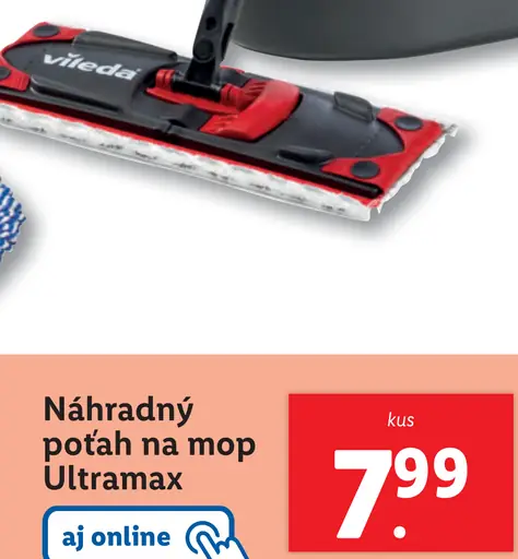 Náhradný potáh na mop Ultramax