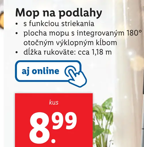 Mop na podlahy