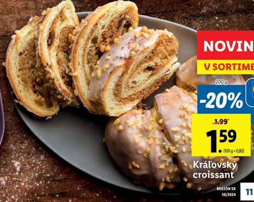 Královsky croissant