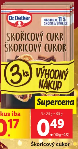 Škoricový cukor