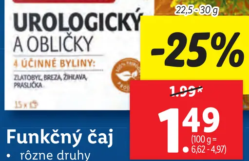 Urologický čaj