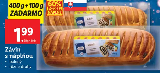 Závín s náplňou