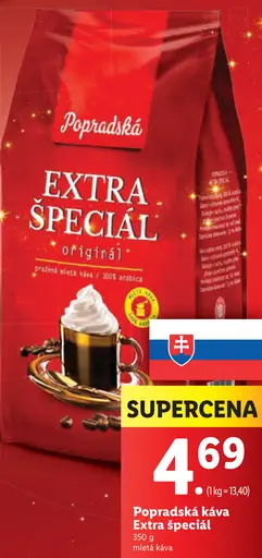 Popradská káva Extra špeciál