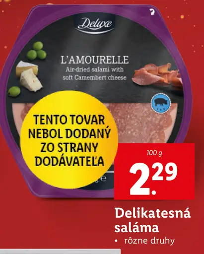 Delikatesná saláma