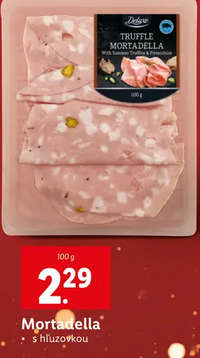 Mortadella s hľuzovkou