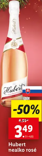 Hubert nealko rosé