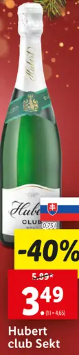 Hubert club Sekt