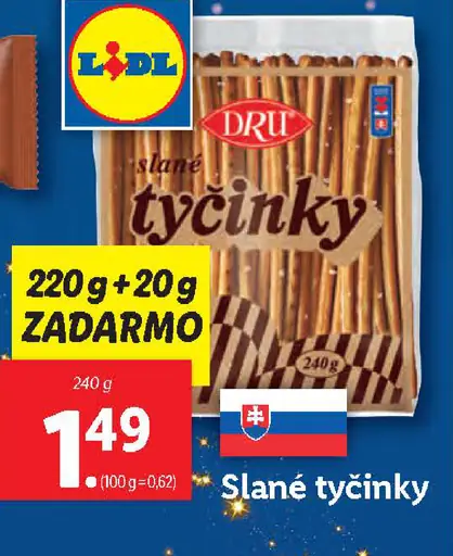 Slané tyčinky