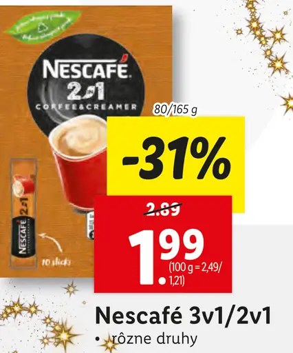 Nescafé 3v1/2v1