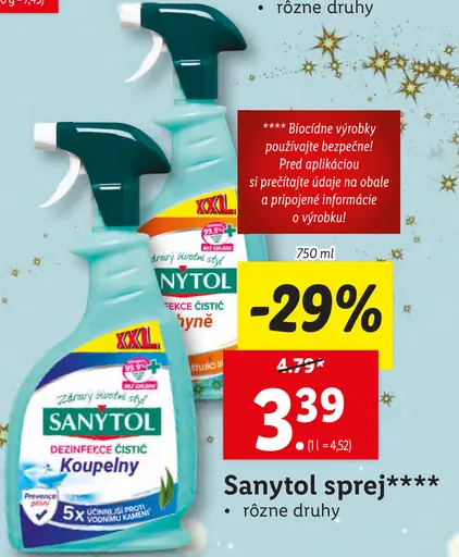 Sanytol sprej