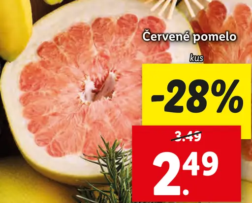 Červené pomelo