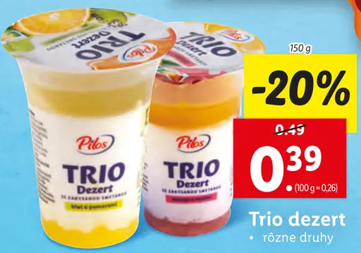 Trio dezert