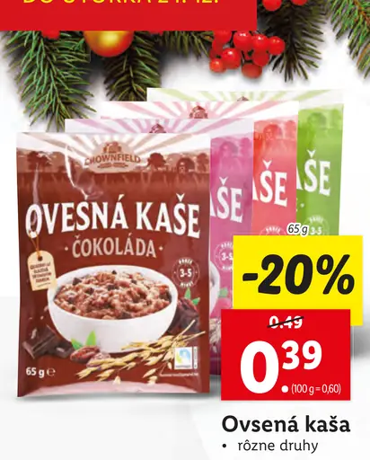 Ovesná kaša