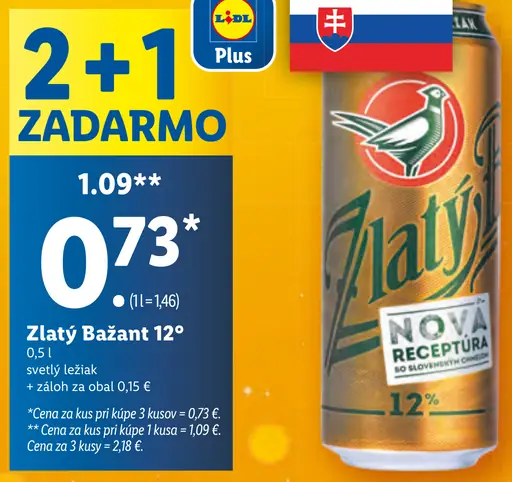 Zlatý Bažant 12°