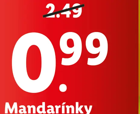 Mandarínky