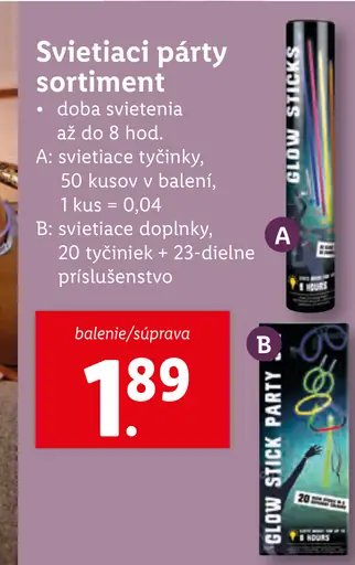 Svietiace tyčinky