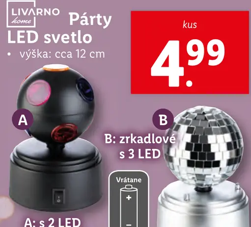 Party LED svetlo