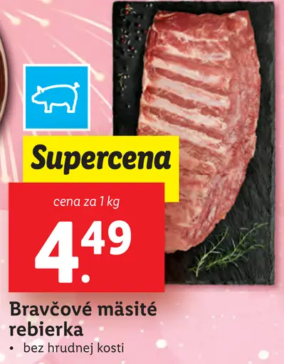 Bravcové mäsité rebríka