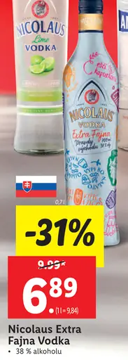 Nicolau Extra Fajna Vodka