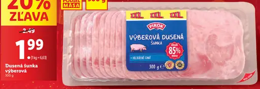 Výberová dusená šunka