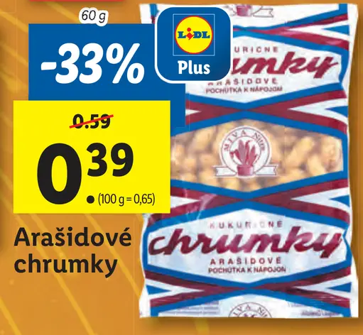 Arašidové chrumky