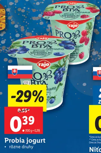 Probia jogurt