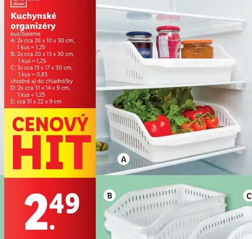 Kuchynský organizér