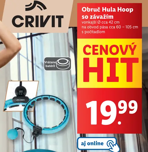 Hula Hoop so závažím