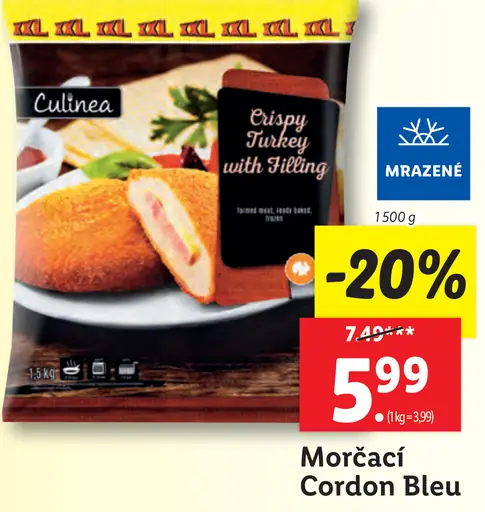 Morčací Cordon Bleu