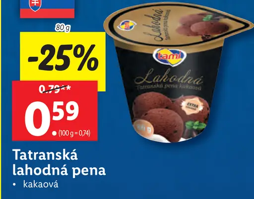 Tatranská lahodná pena