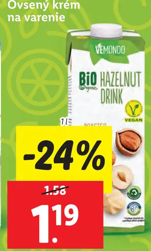 BIO Hazelnut Drink