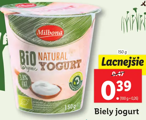 Bio Natural Yogurt