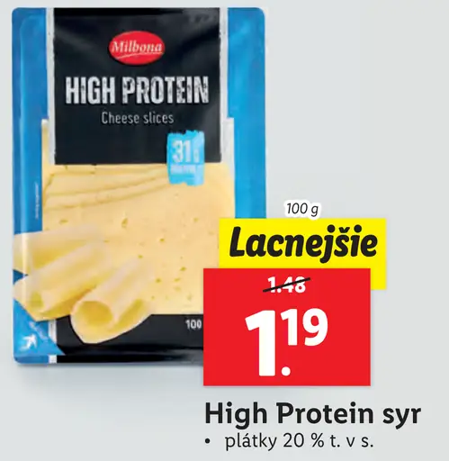 High Protein syr