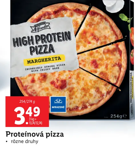 Proteínová pizza