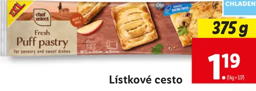 Lístkové cesto