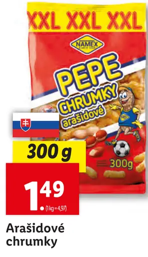 Arašidové chrumky